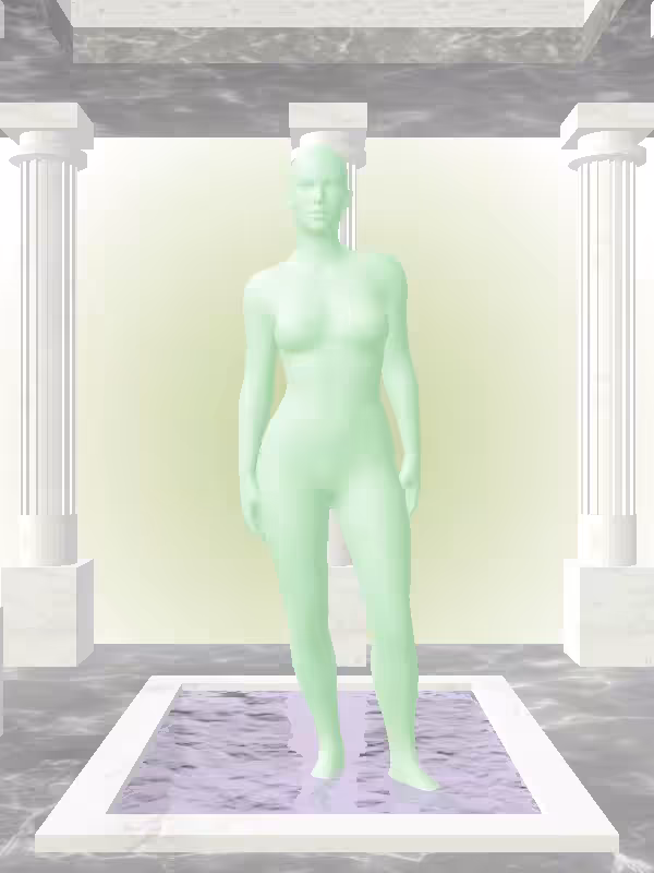 HeavenComputer: The Excited Normie Green Woman #440