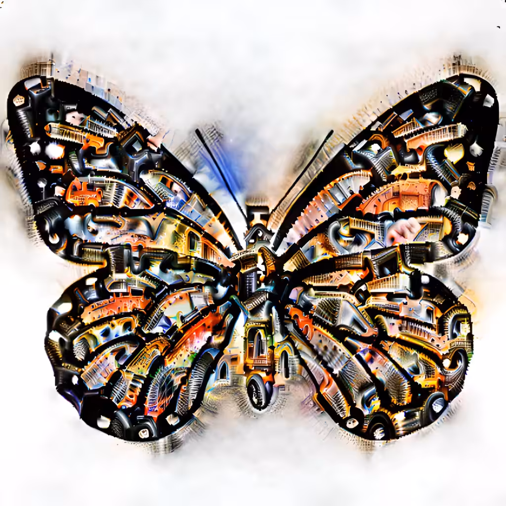 Neural butterfly zoom