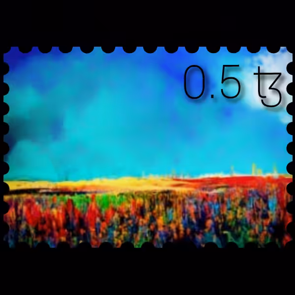 Field of Flowers Stamp