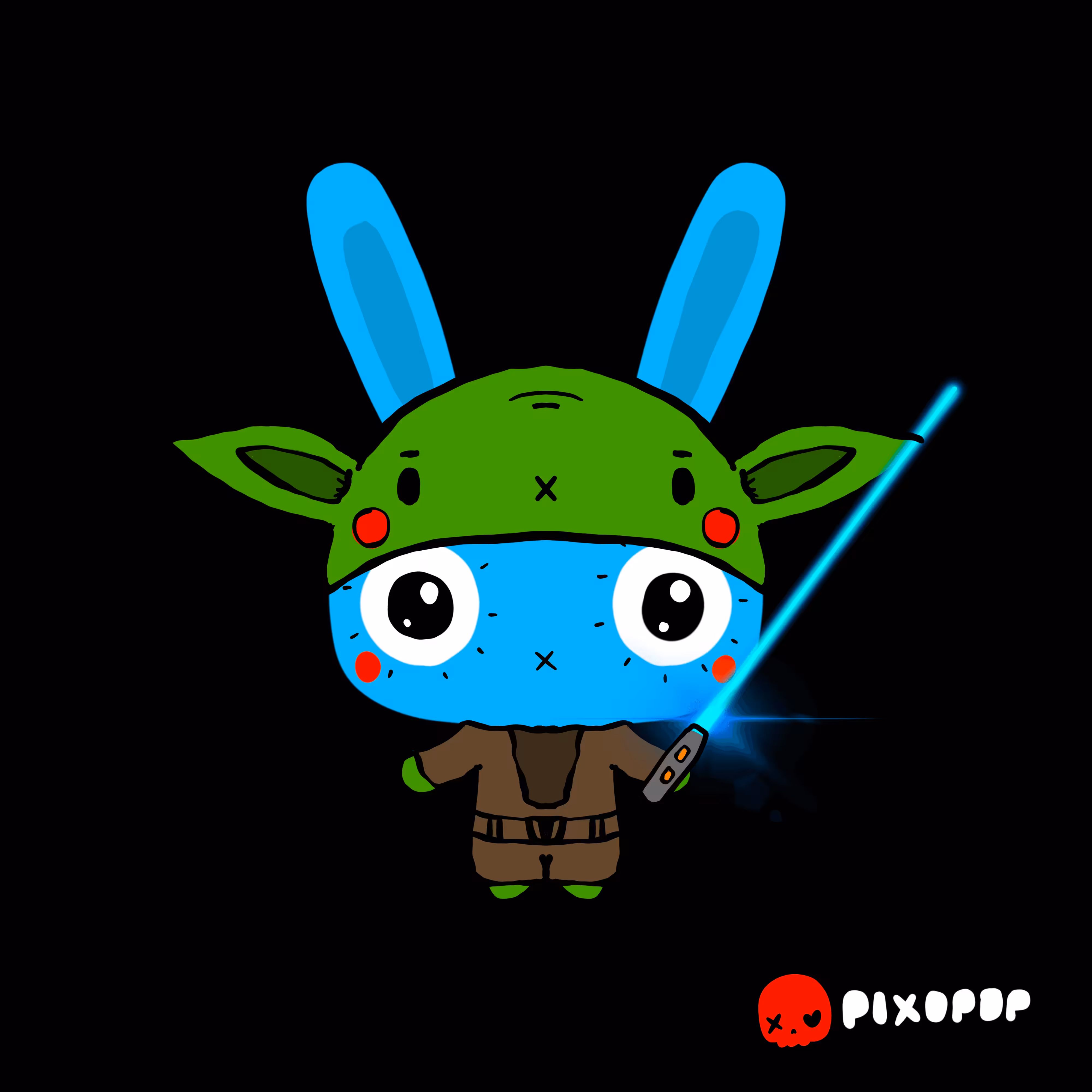 PIXOPOP CUTIES: Stitch Bunny #157