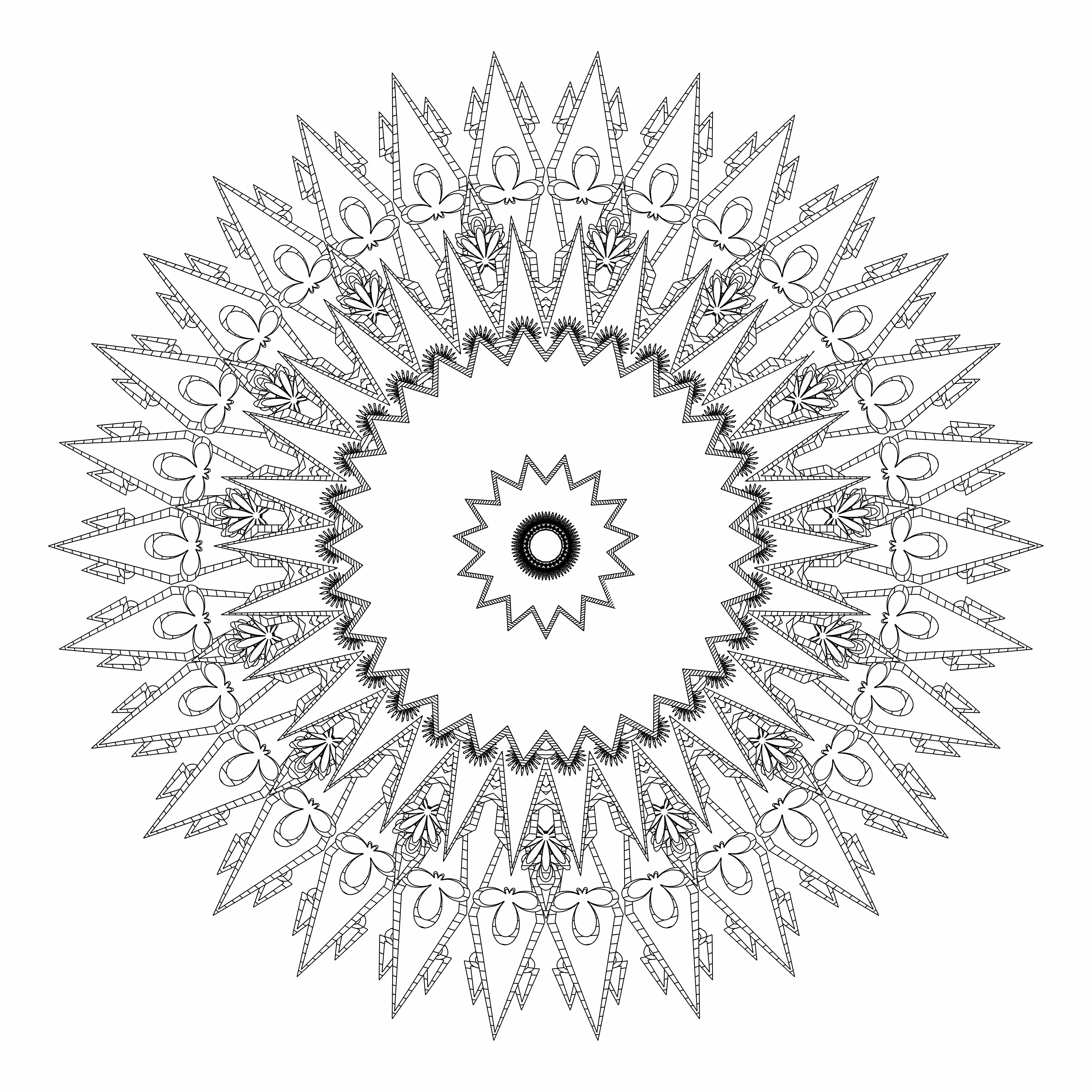 LL21 Mandala #256