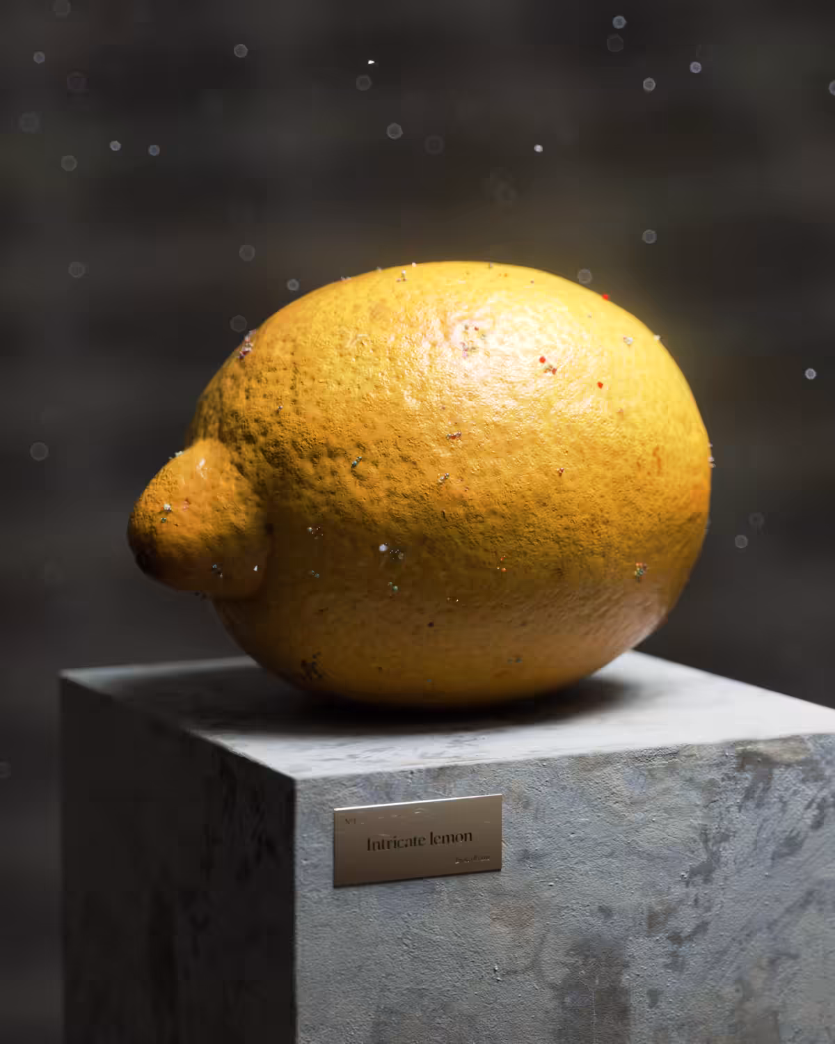 Intricate objects series— No.1 Lemon