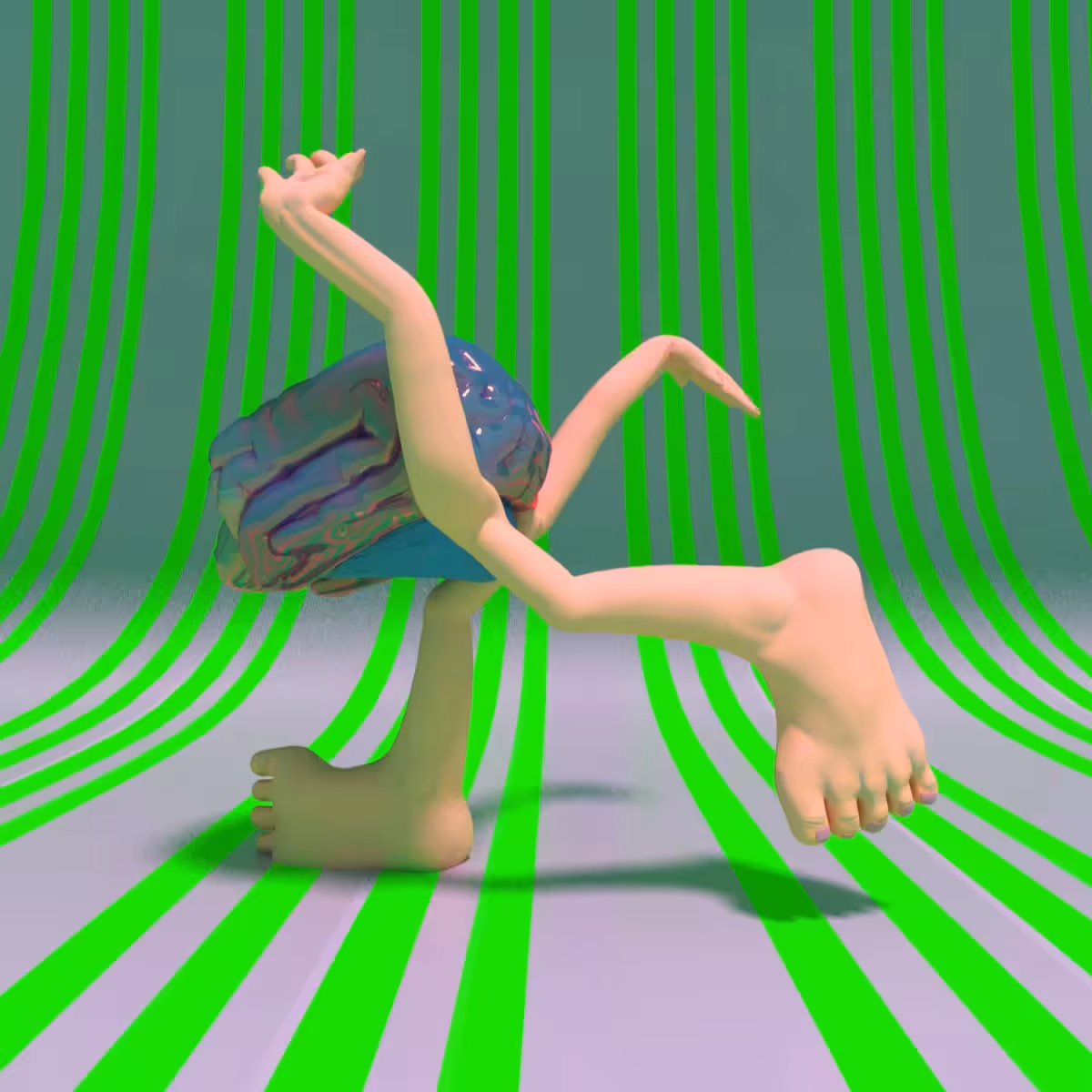 Kick work away