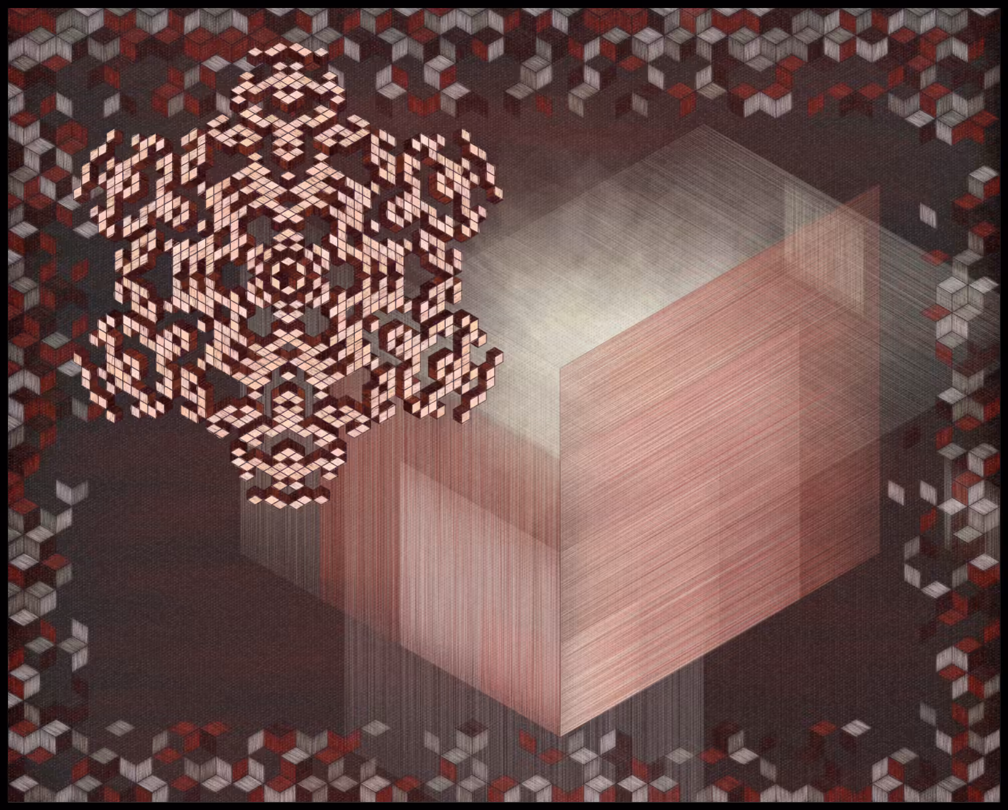 View From Our Window Depicted In Rhombuses #53