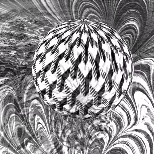 Monochrome Ball in Wonderland #001