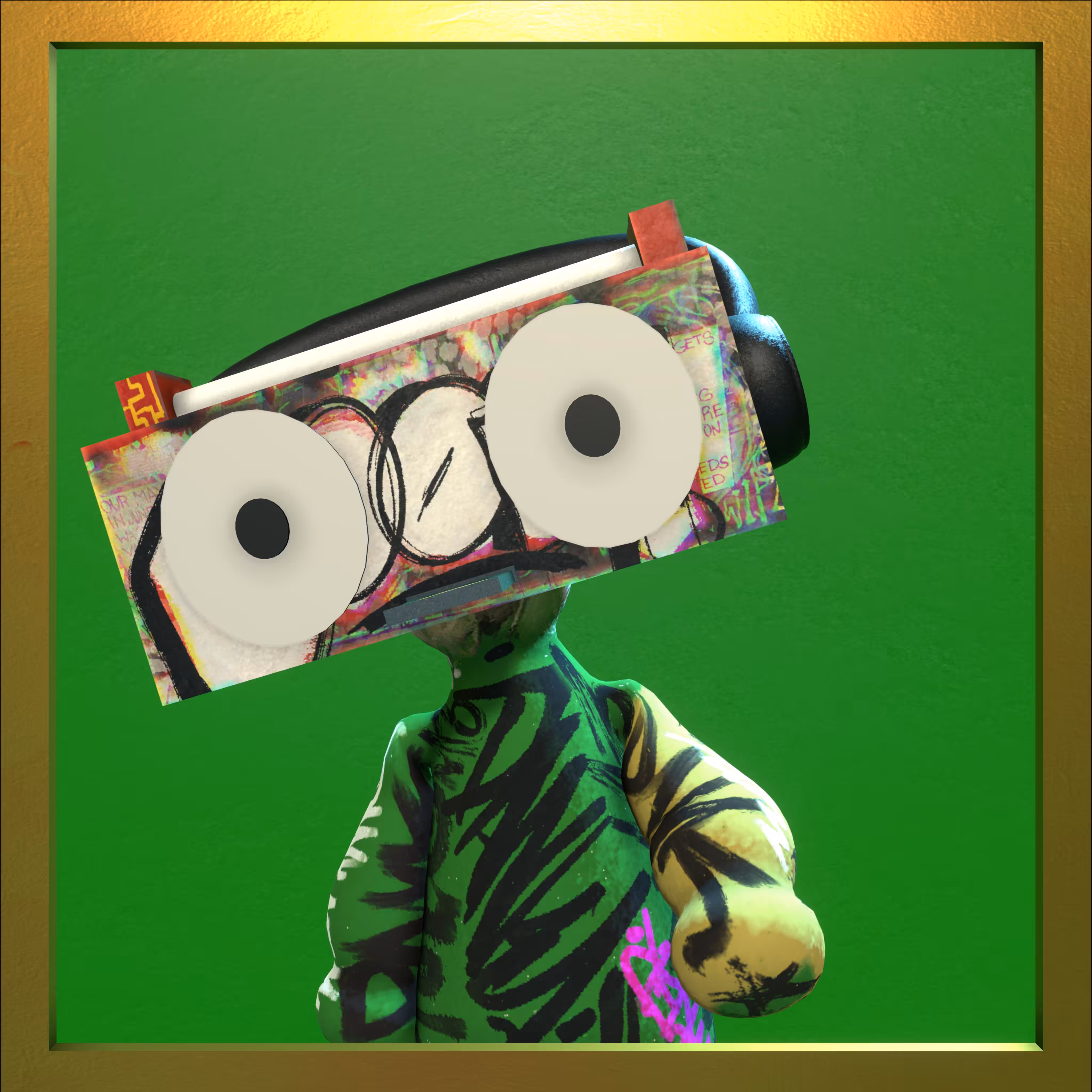 Boomboxhead #395