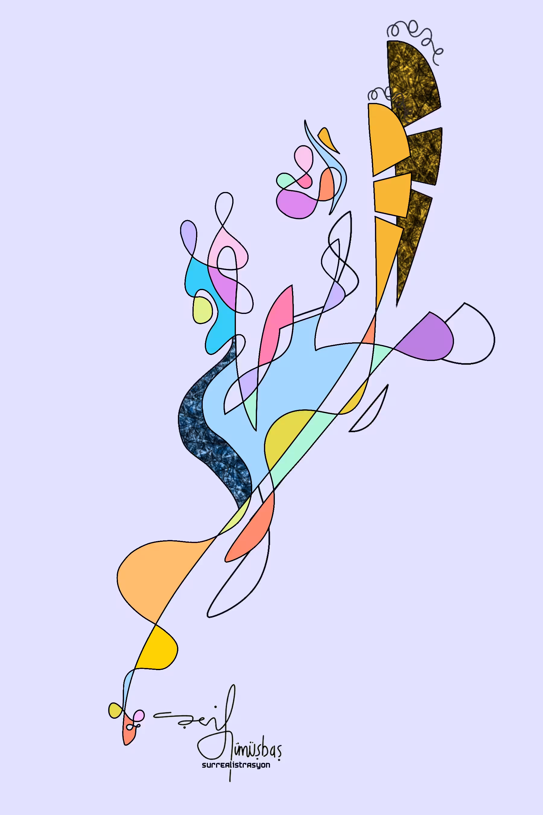 Cubic Tipsy Man