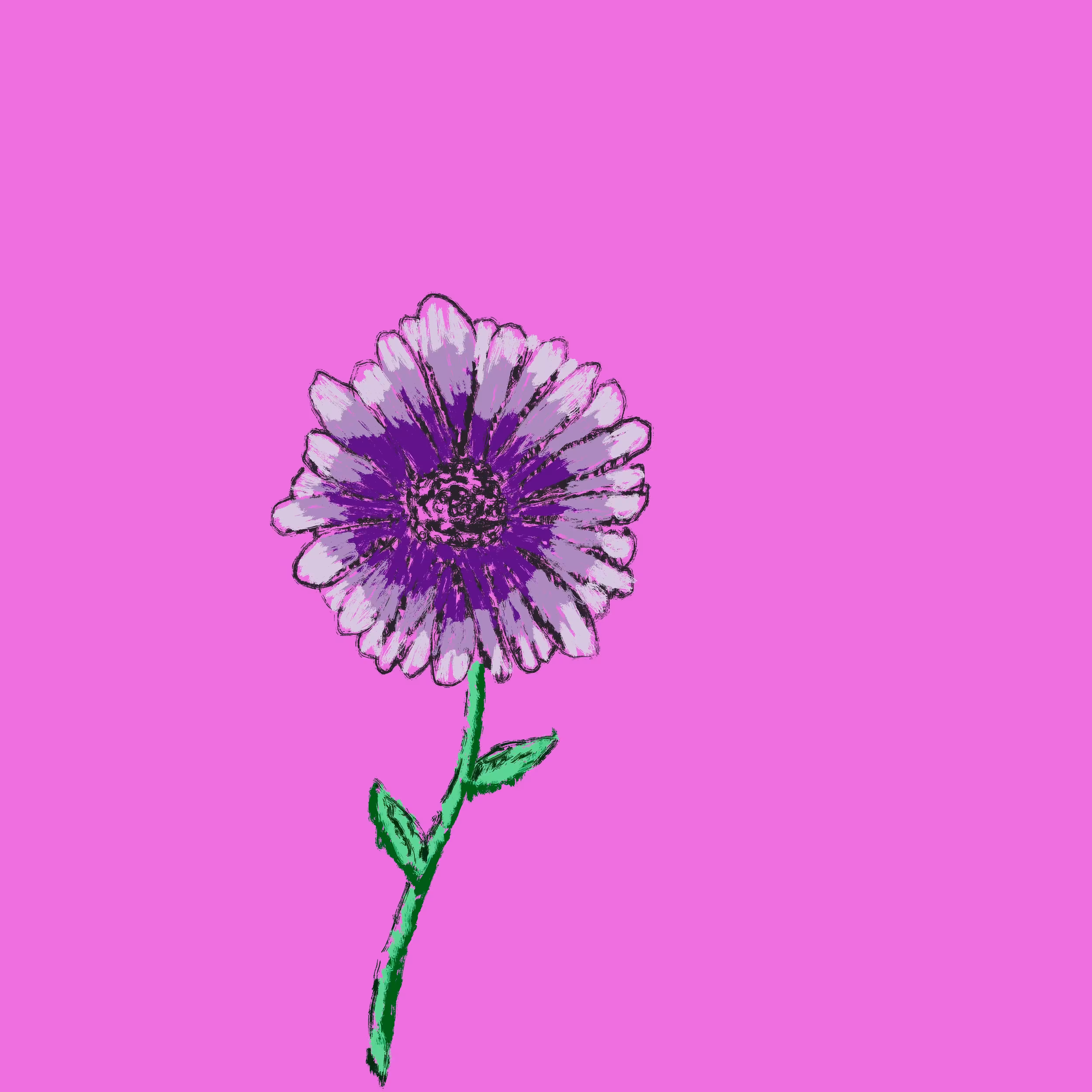 pensive flower