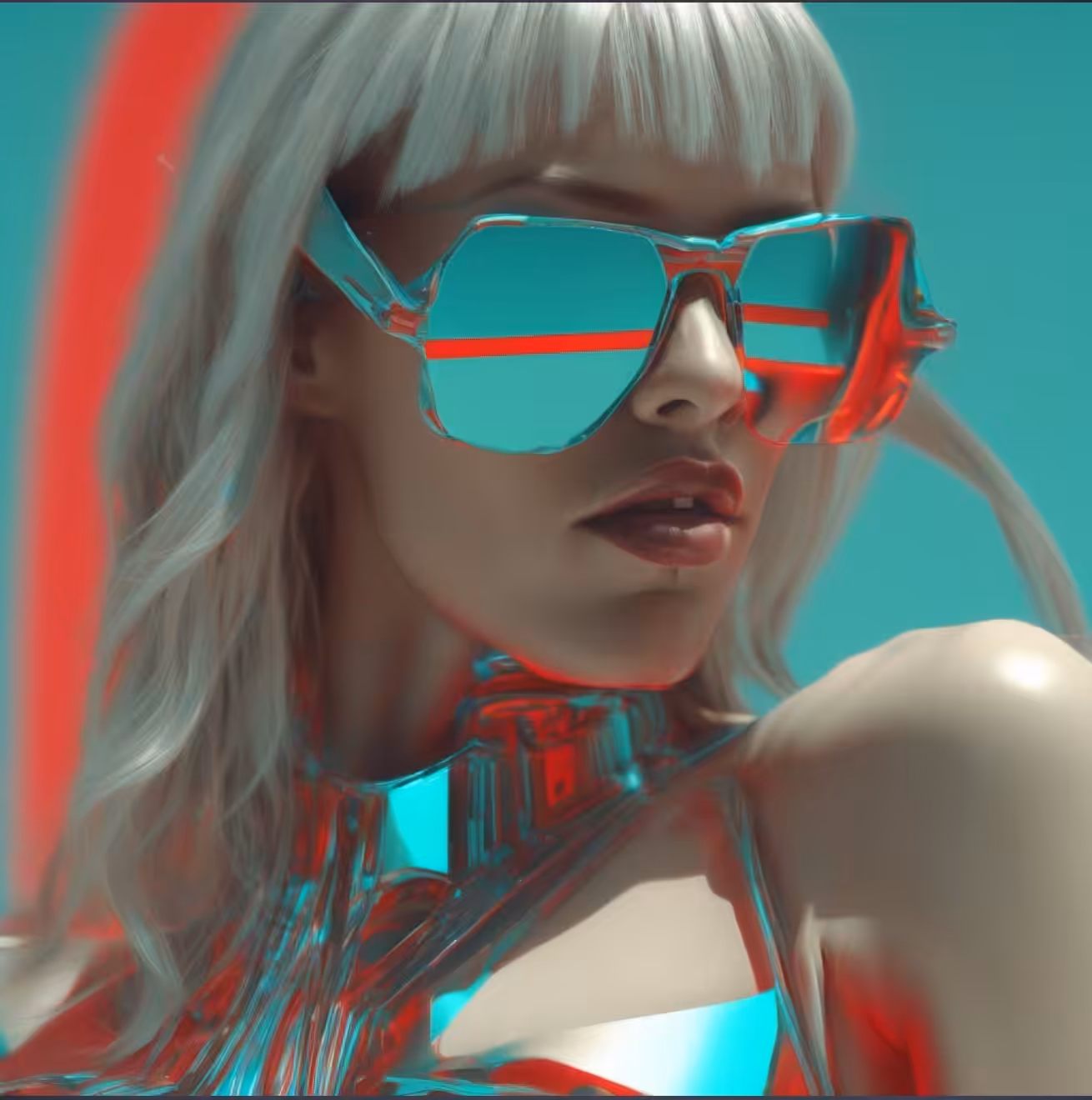 Cybernetic Chic: Elegance Reimagined