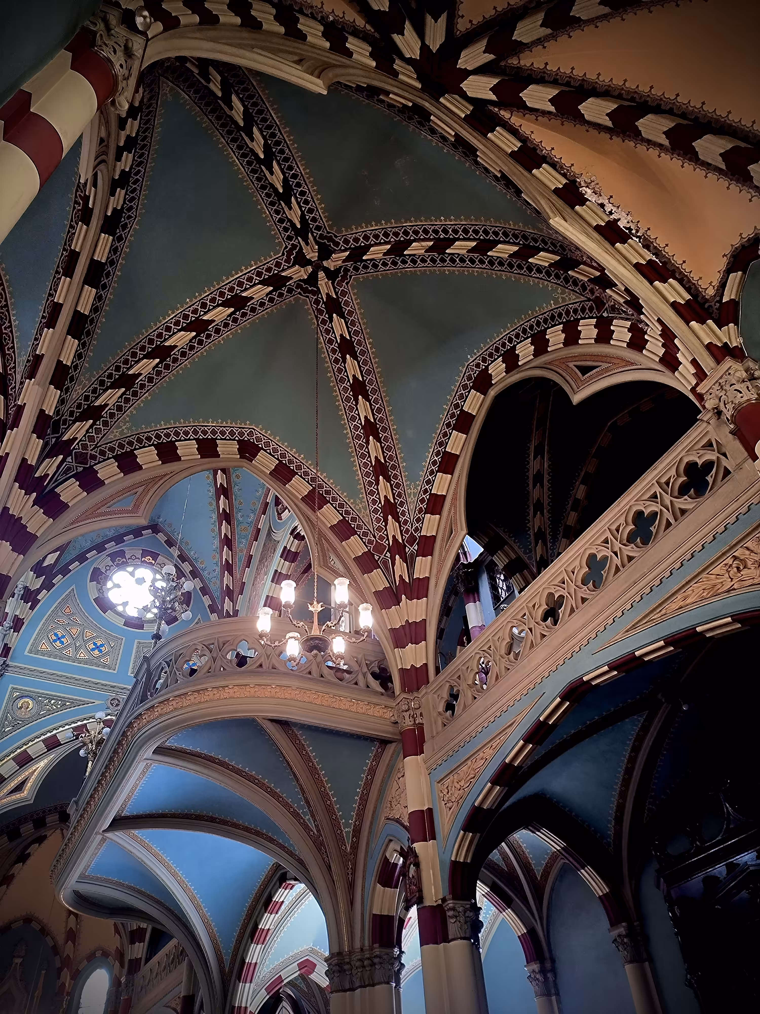 church ceiling