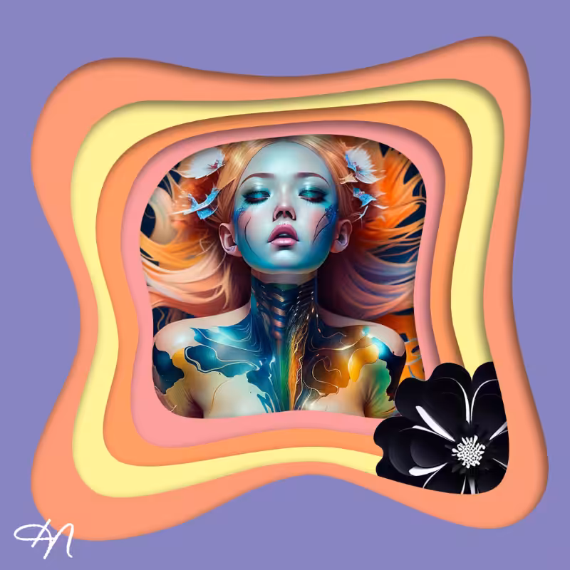 Black Flower #5