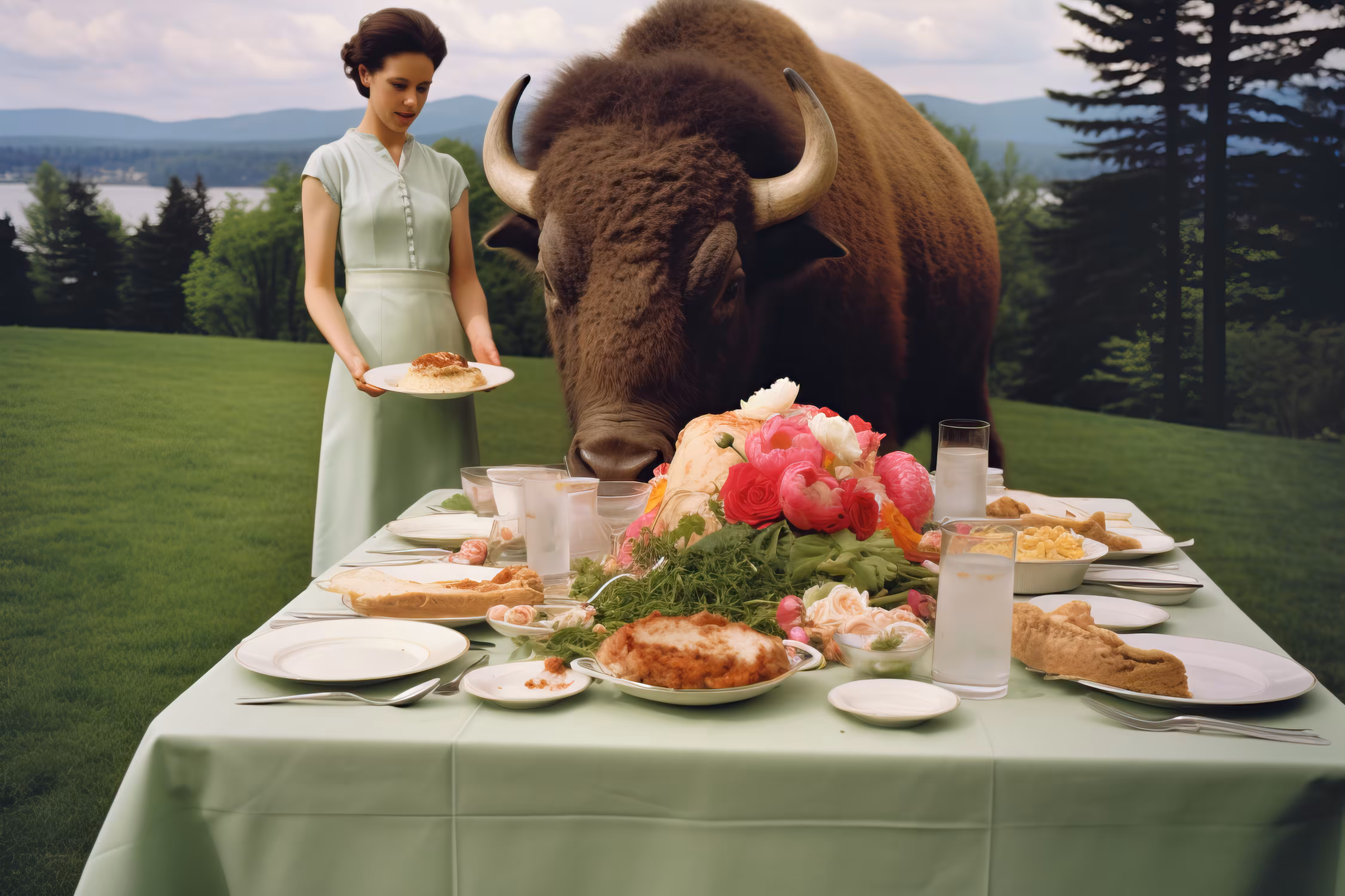 Buffalo Dinner Party