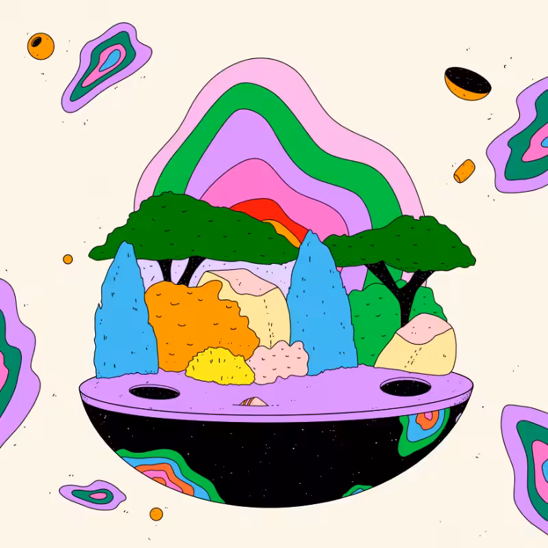🌈🌴🪐 #14