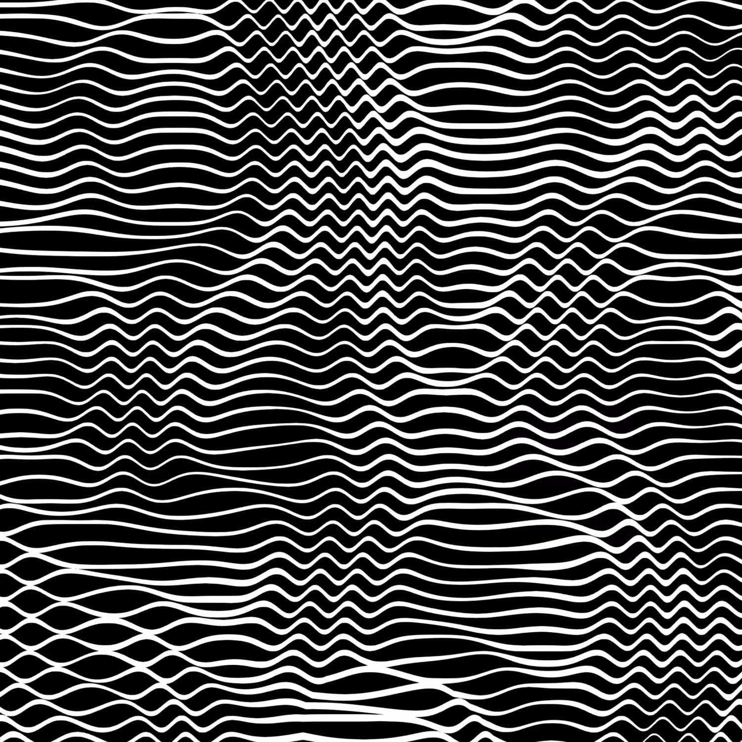 Waves monochrome