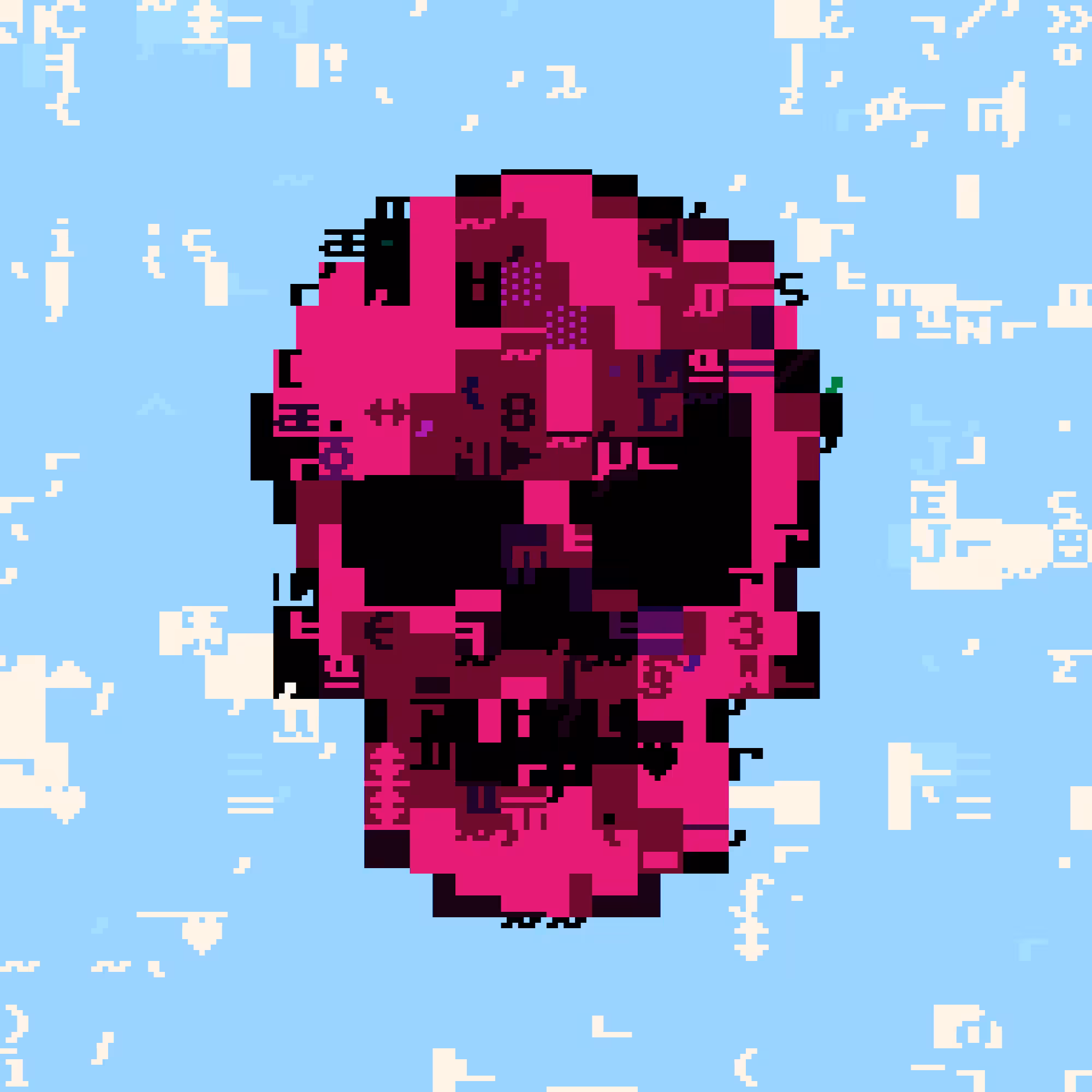 DOS Skull 0455