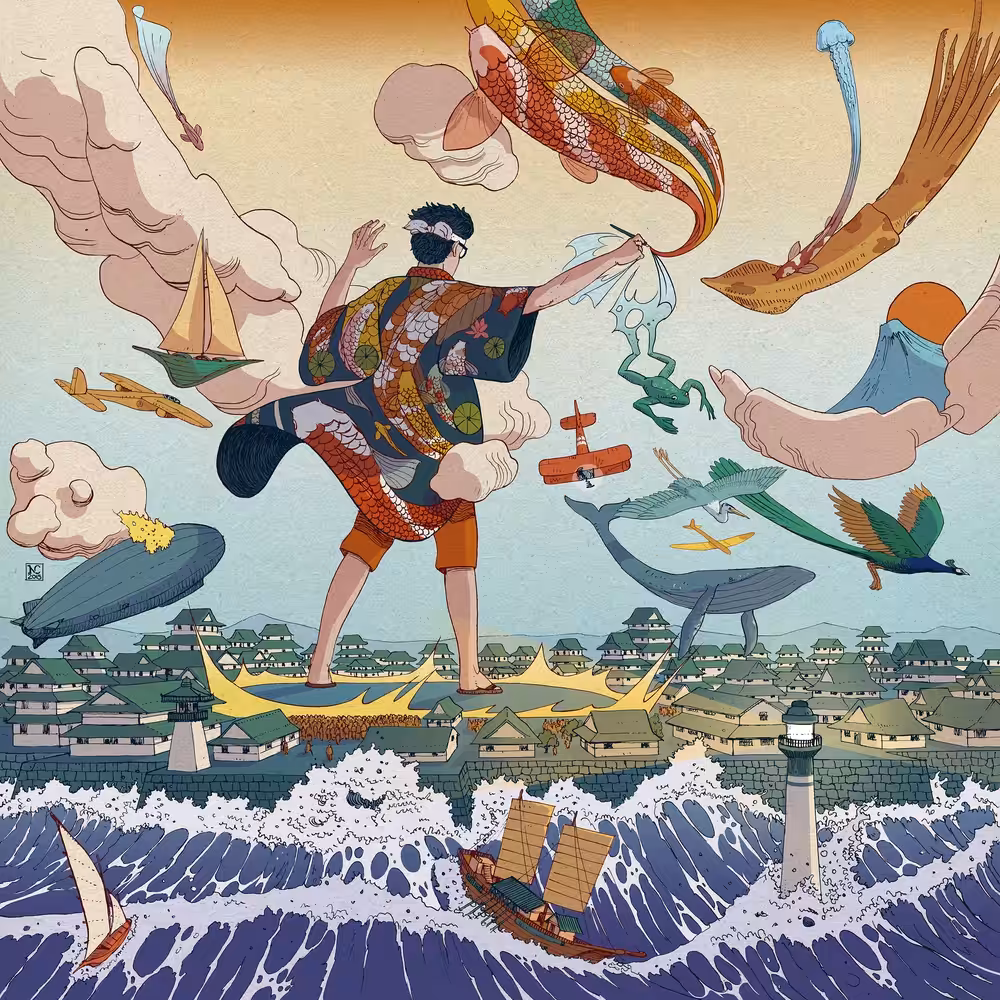 Ukiyo-e tale: The legend