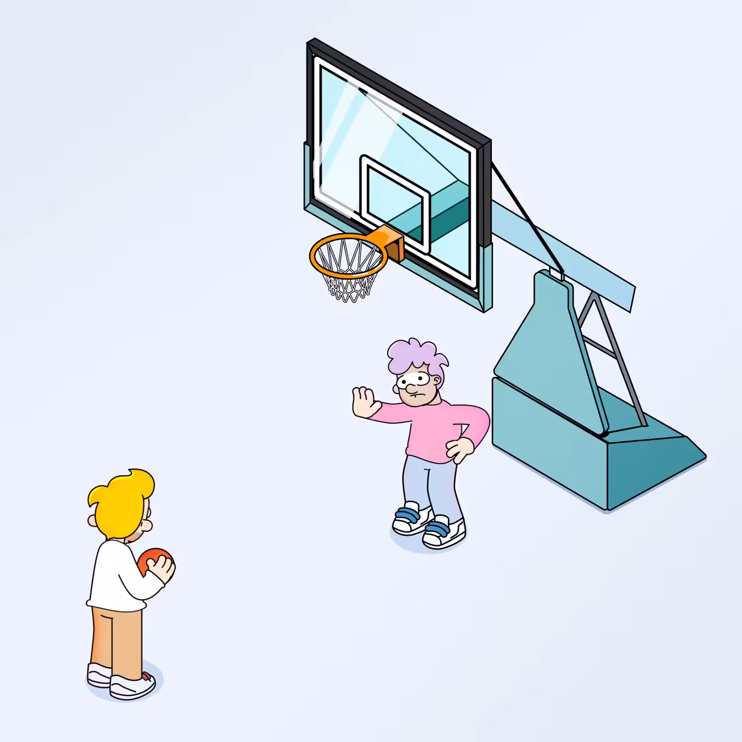Basket and Balls