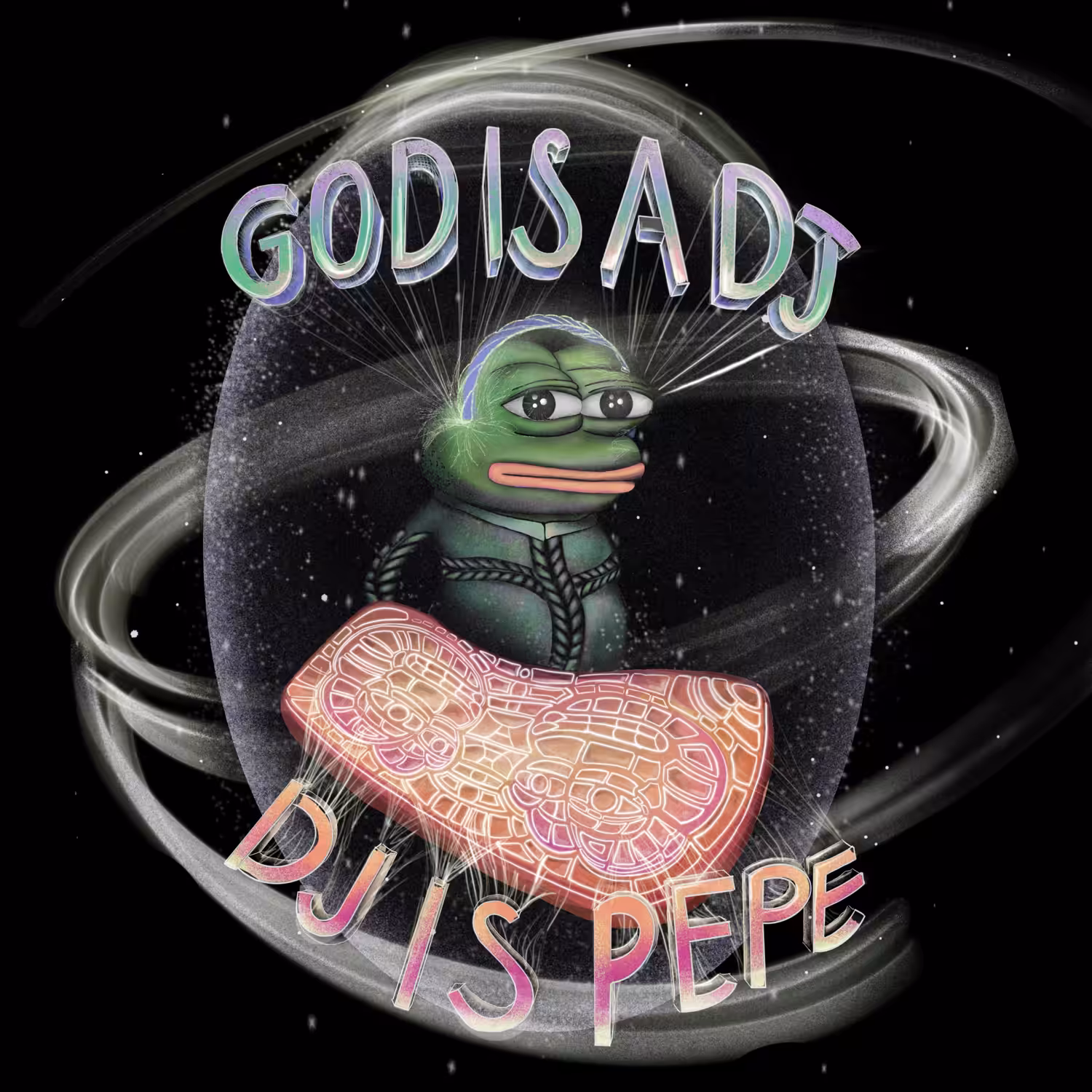 God is a DJ, DJ is Pepe