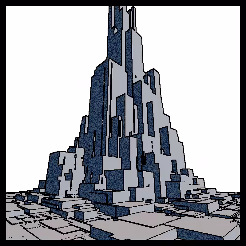 Crystal forest #13