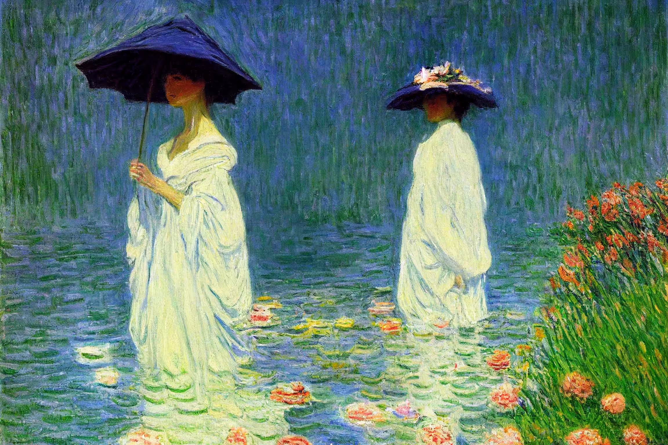 Walking in Water