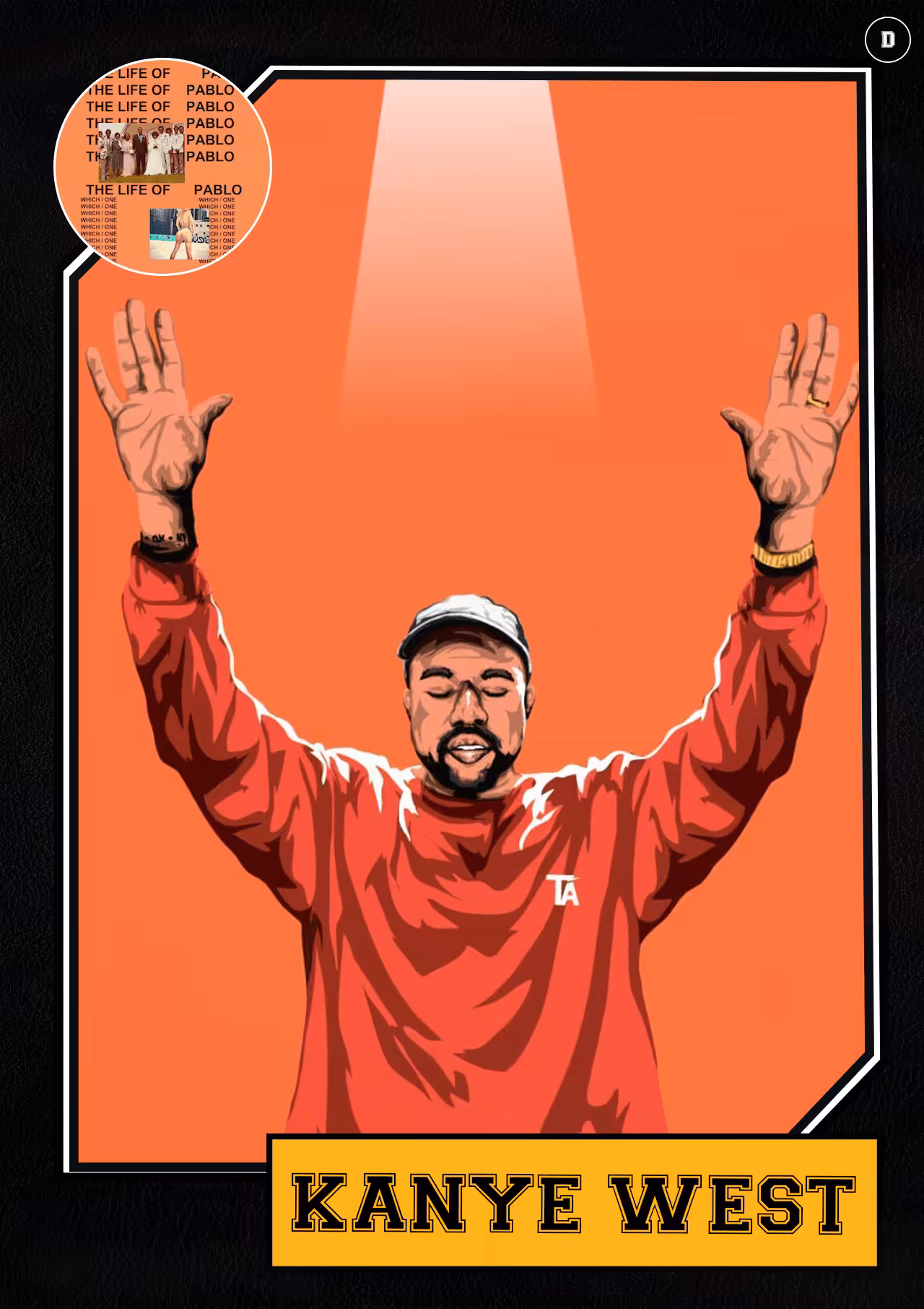 Kanye West - 1st Edition Animated