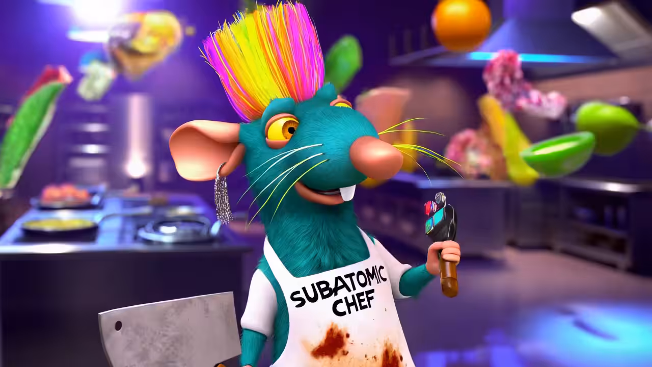 Punk Rat AI Generation 001