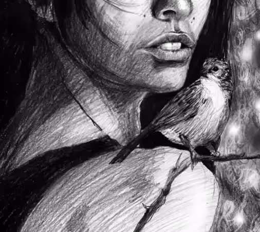 Drawing: Love story