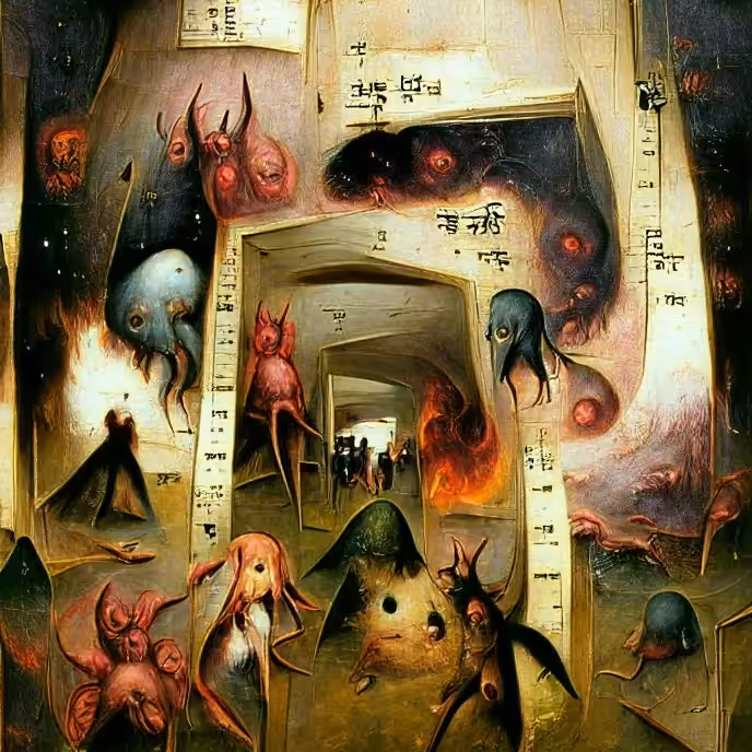 Hieronymus Bosch vs. H. P. Lovecraft