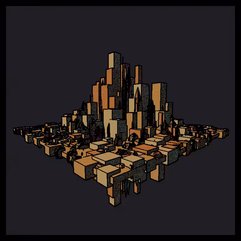 Crystal forest #23