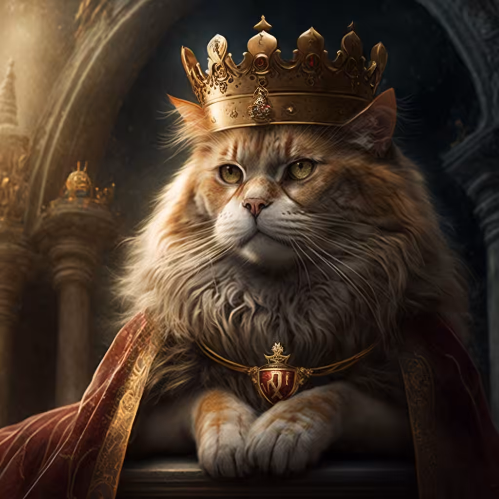 The cat's king