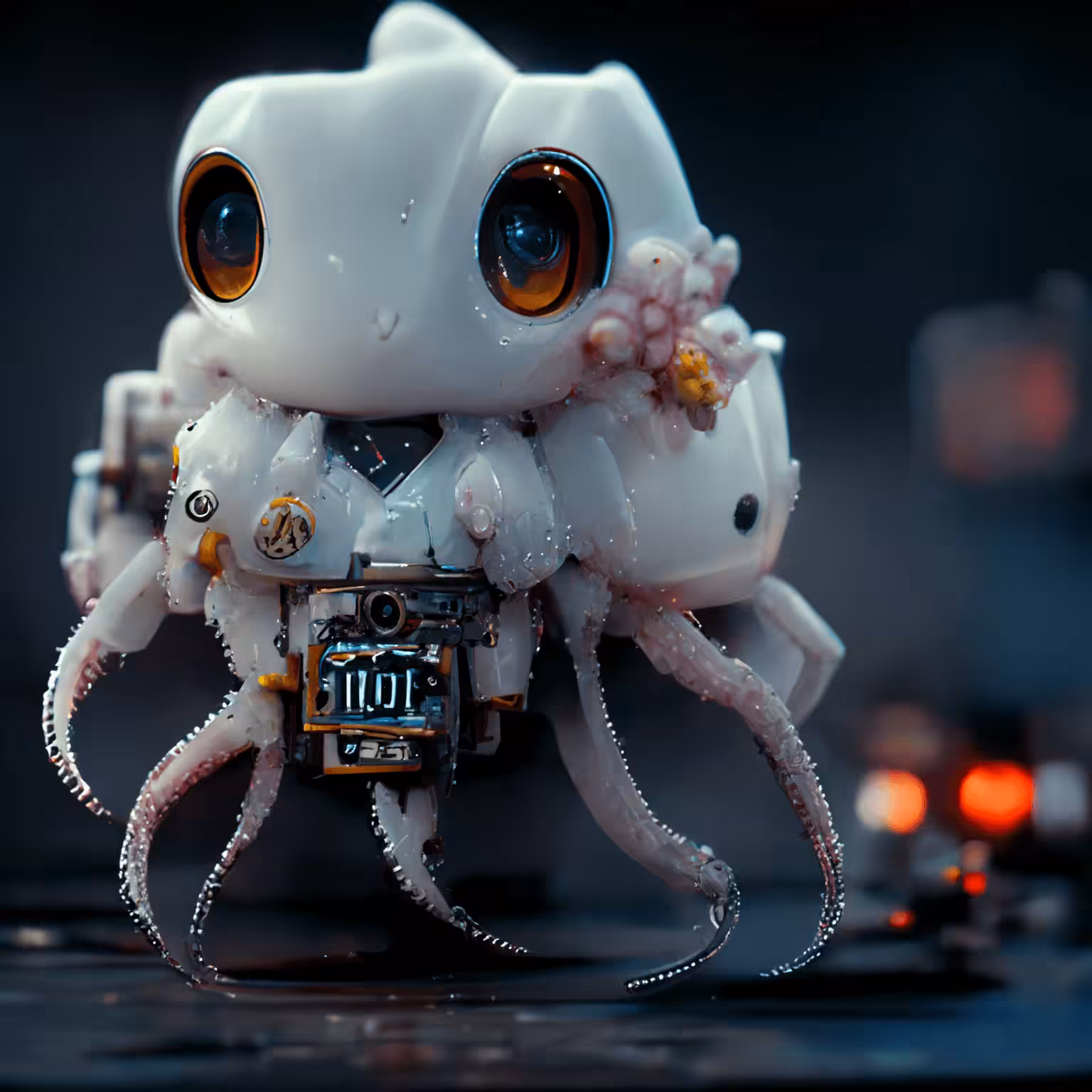 white octopus