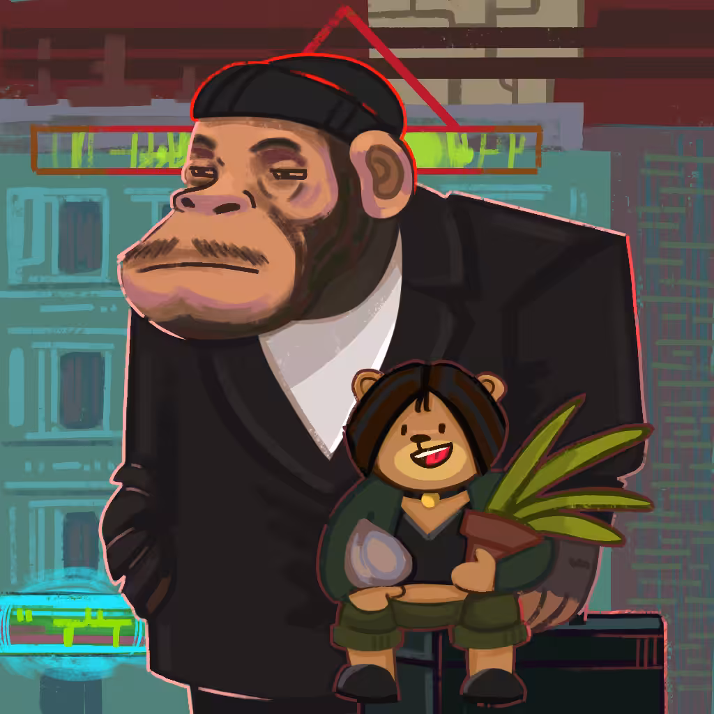 Bootleg Cyberpunk Ape Executives - #84