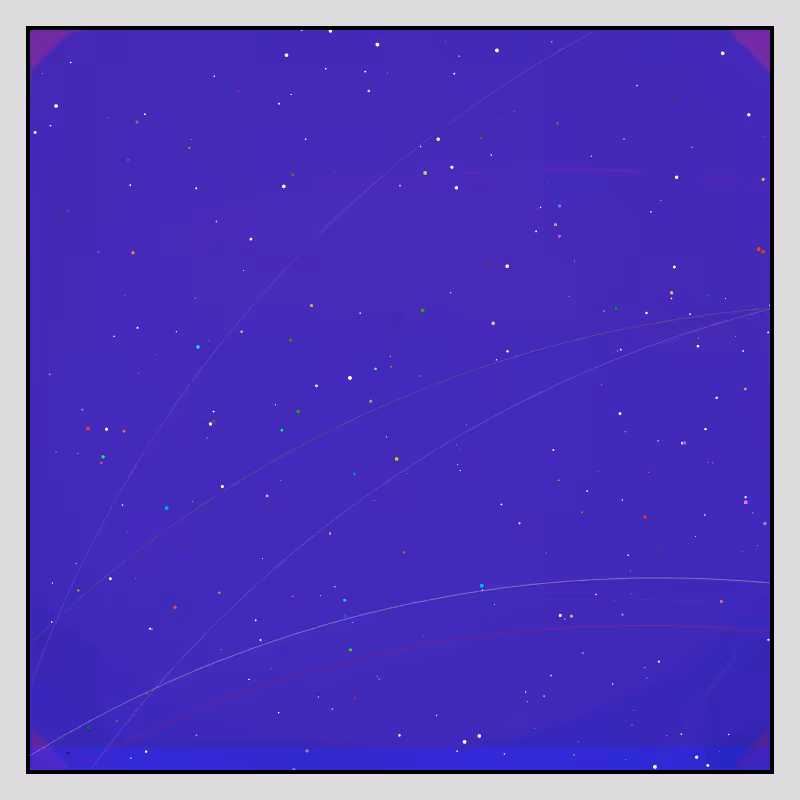 Color Field Starry B #137