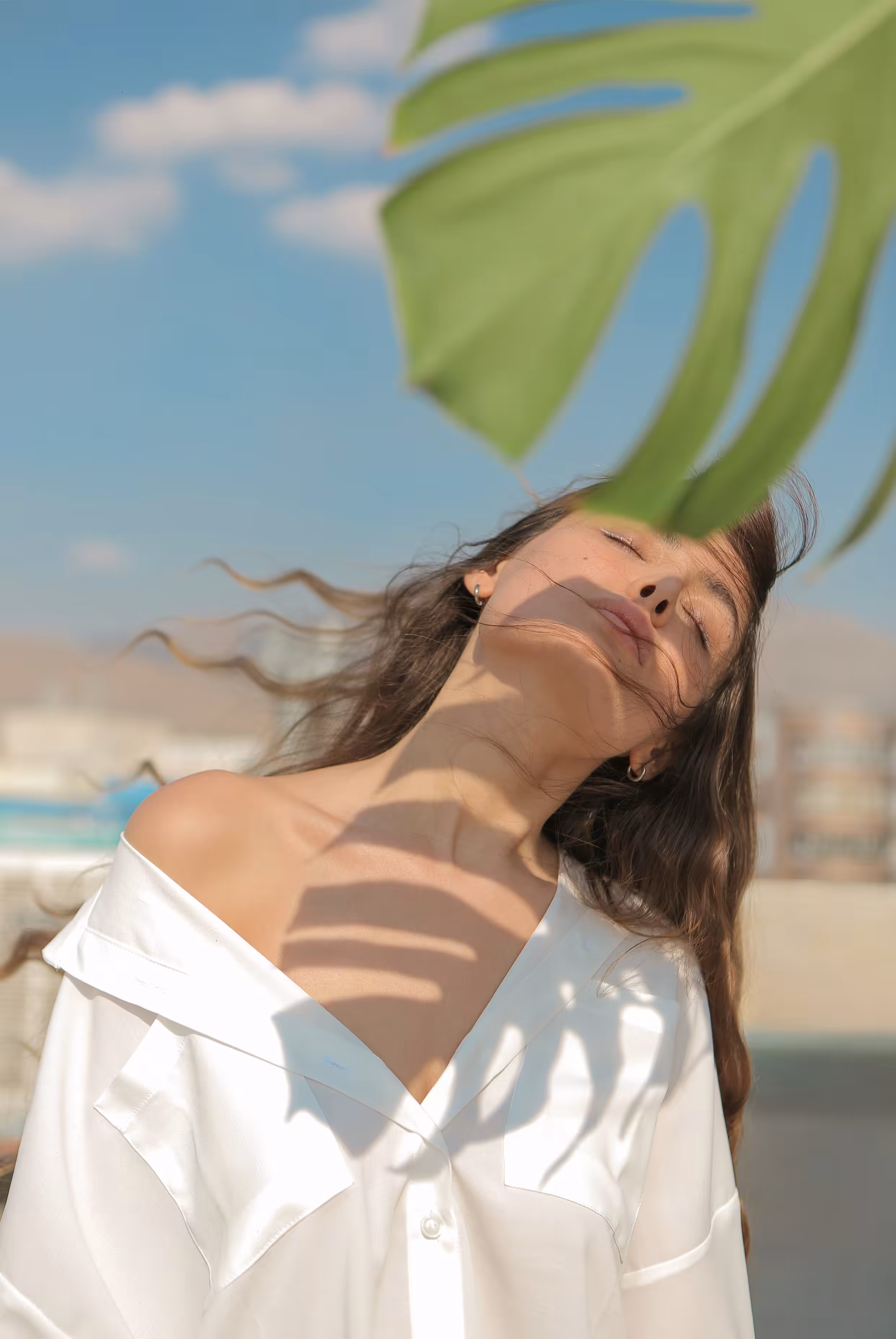 Standing in the wind