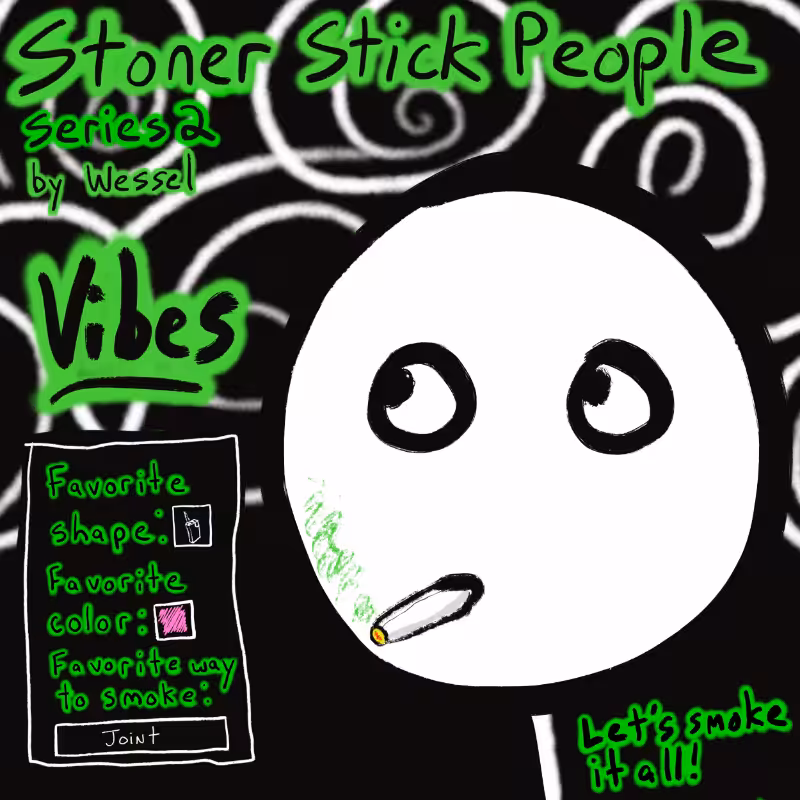 Stoner Stick People Series 2 #39