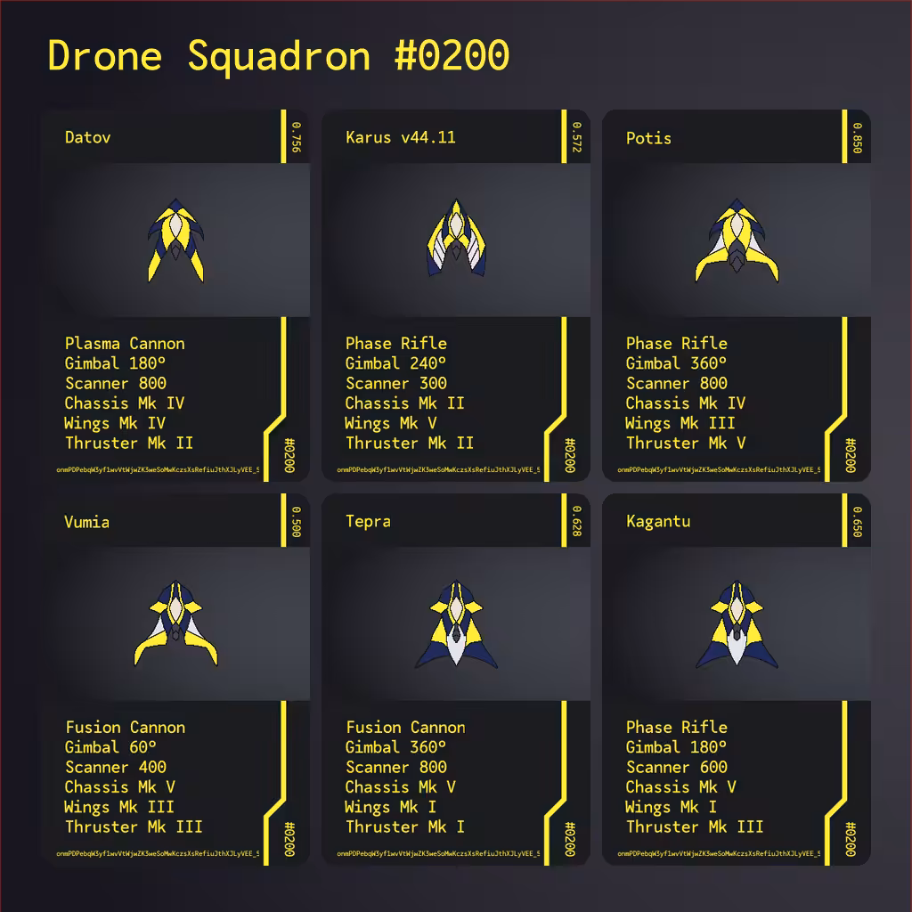 Drone Squadron: Elite #0200