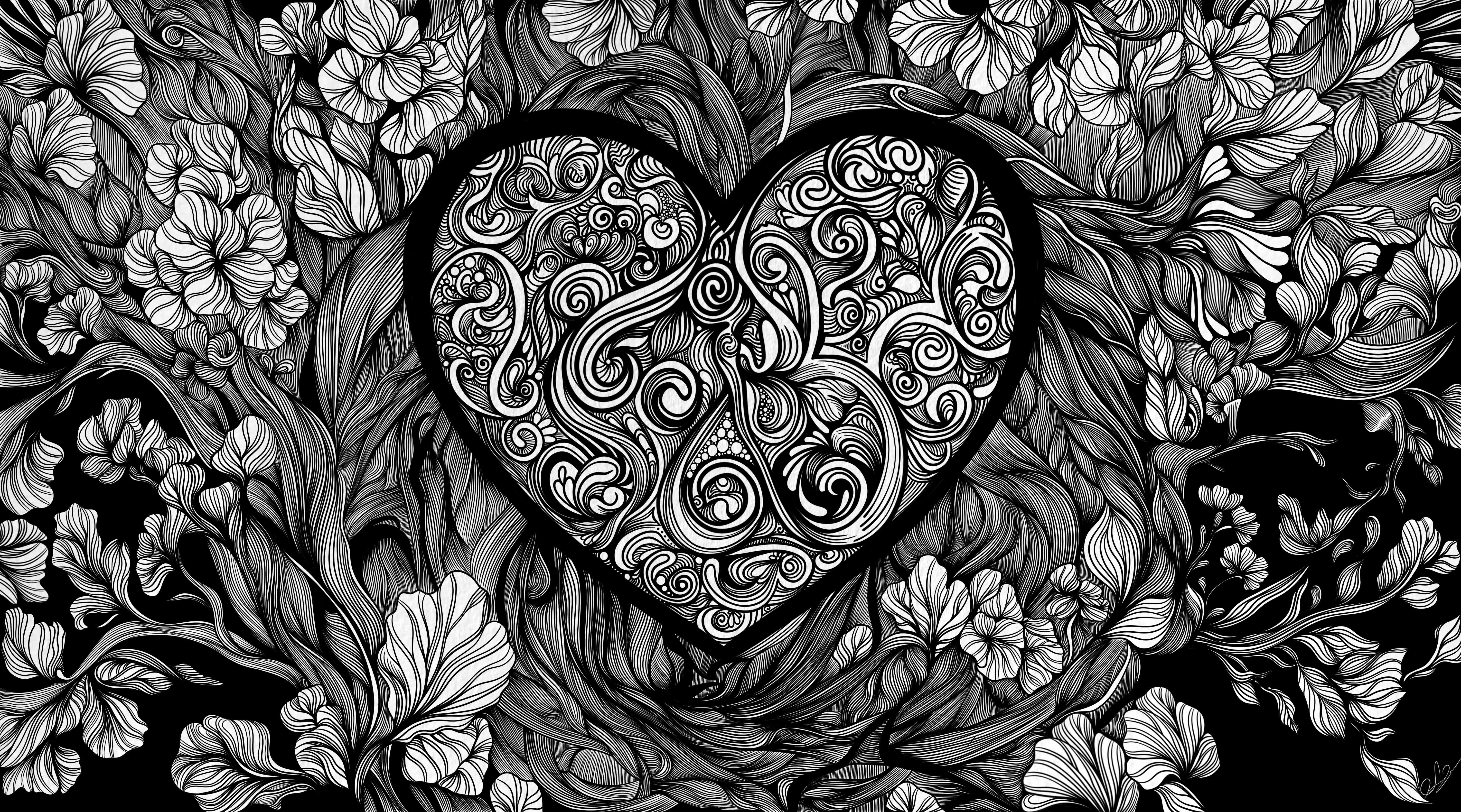 Black Ink Blooms : Rooted in Love