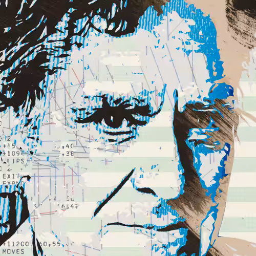 THE GENERATIVE PORTRAIT COLLECTION OF ROBERT MALLARY: Generative Portrait of Robert Mallary #634