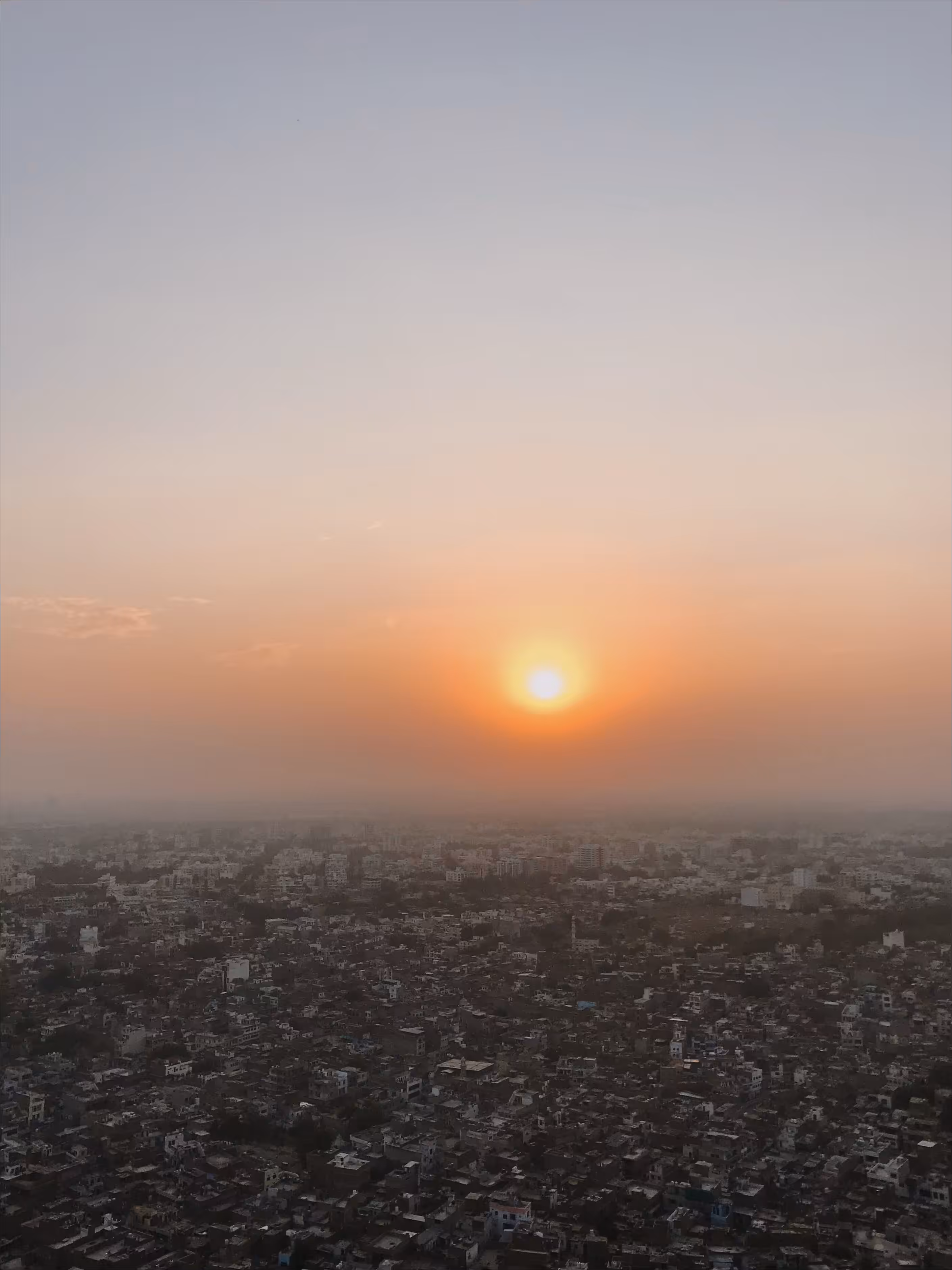 Above the Nahargarh Fort