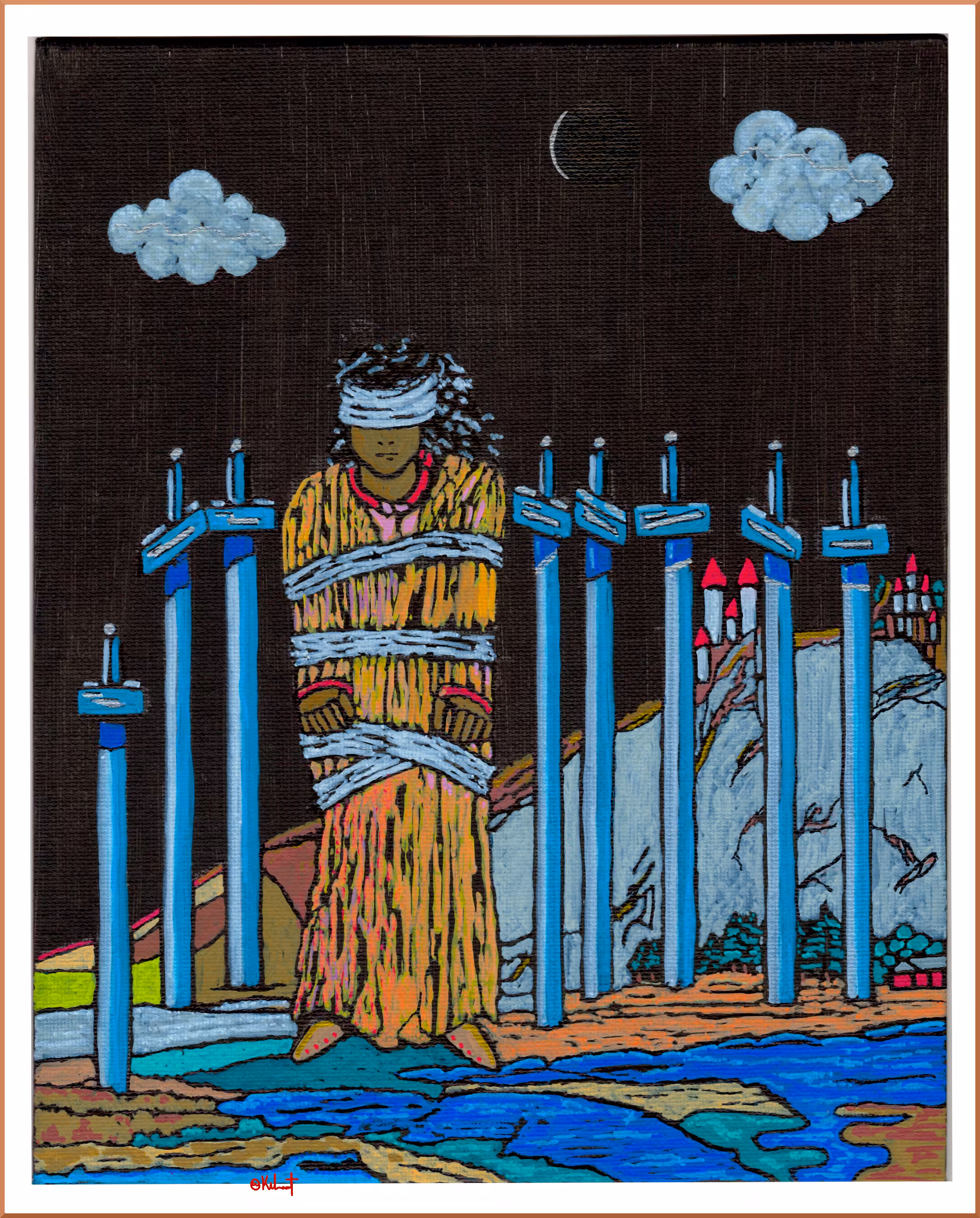 8 of Swords