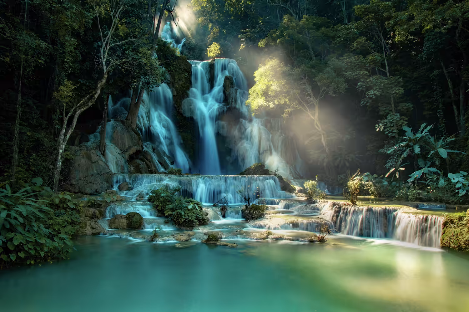 KUANG SI FALL