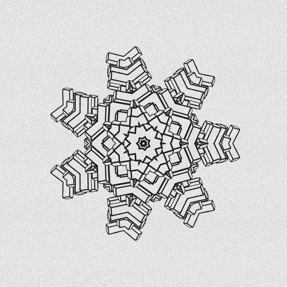 Monochrome Kaleido #383