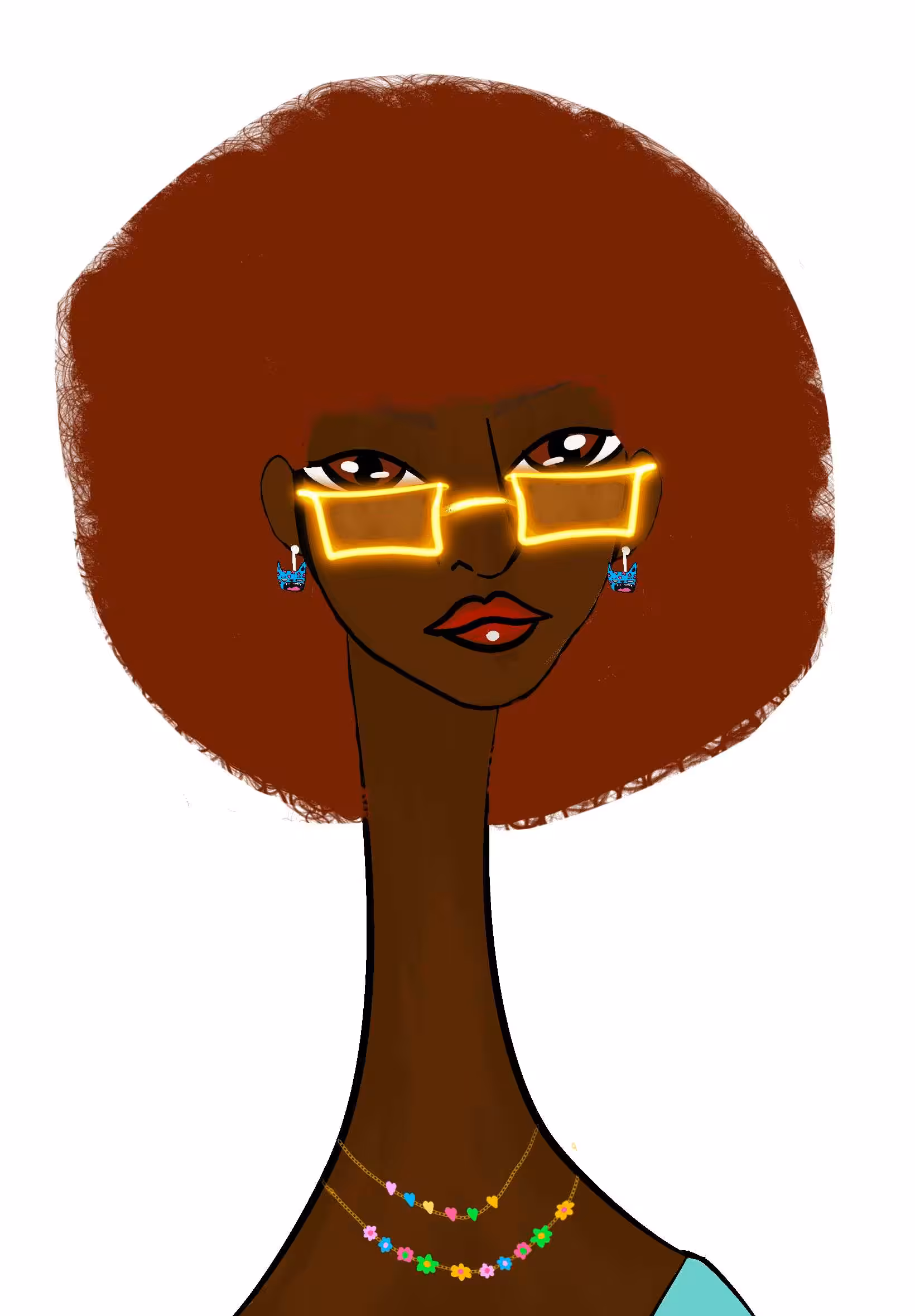 Long Neckie Ladies: Long Neckie Lady #910