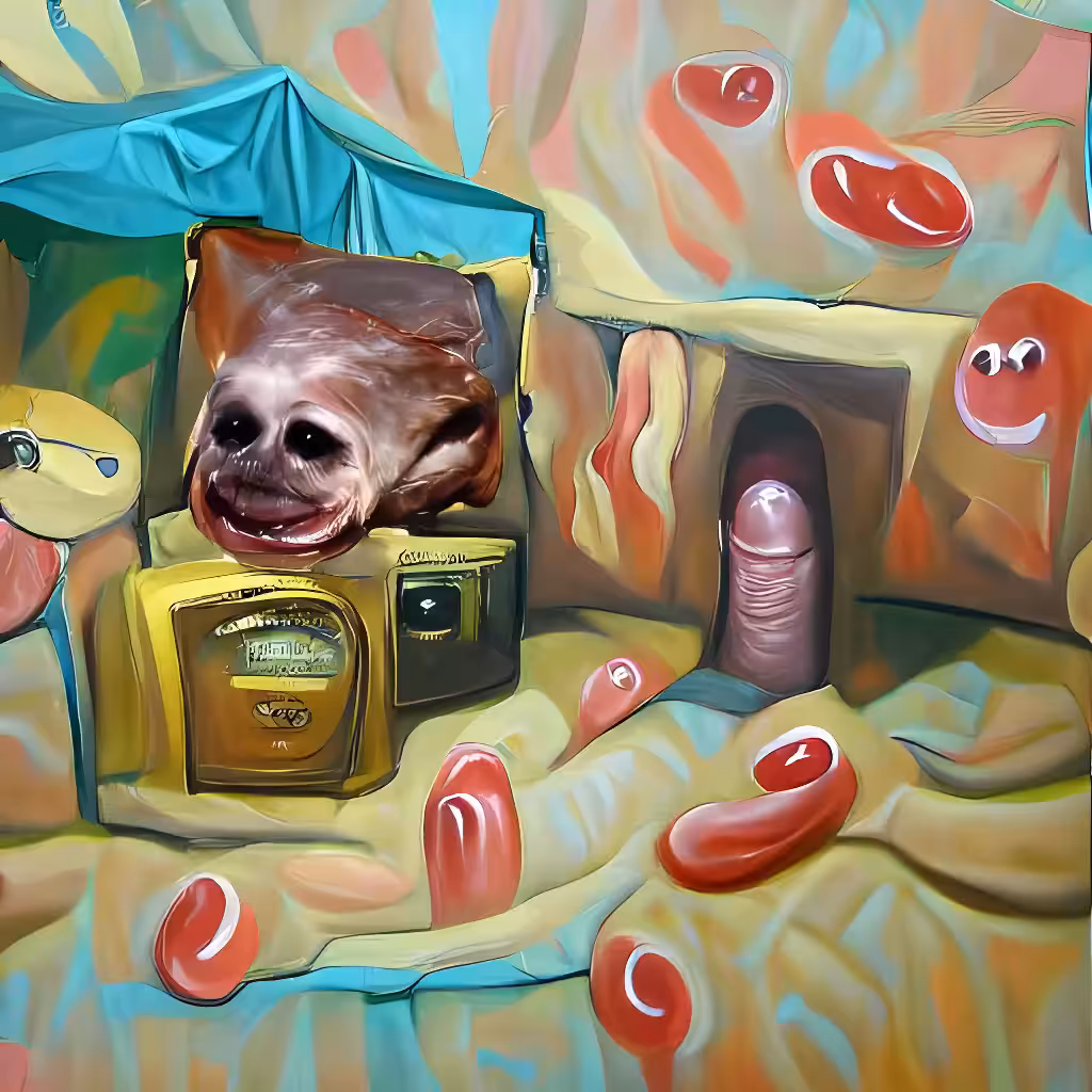 The Garden Of Ai Delights: Come inside the wonderful flesh den