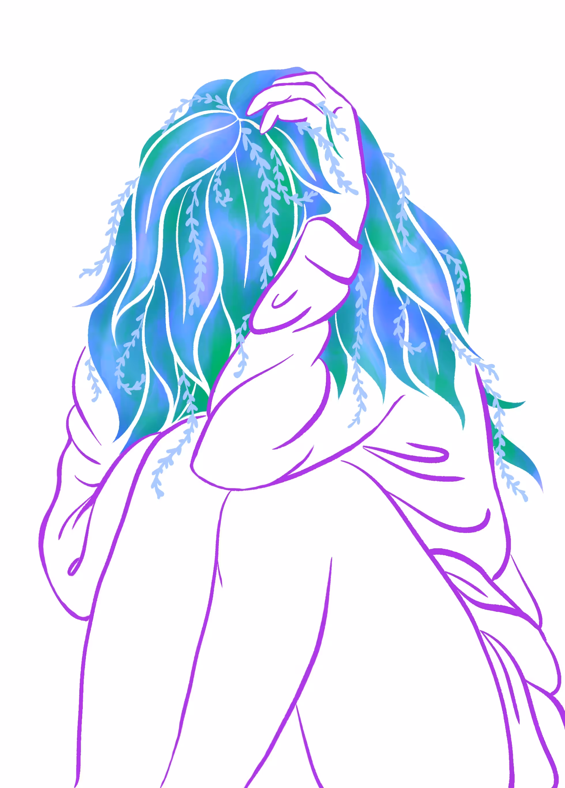 Her Scent: Blue mood