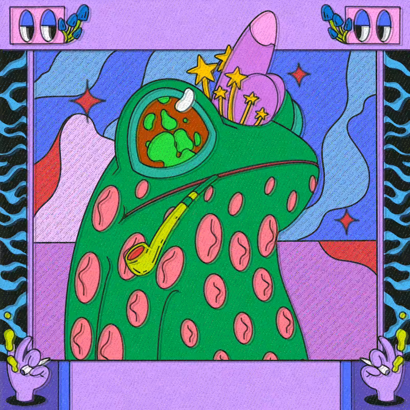 Blue Toad #21