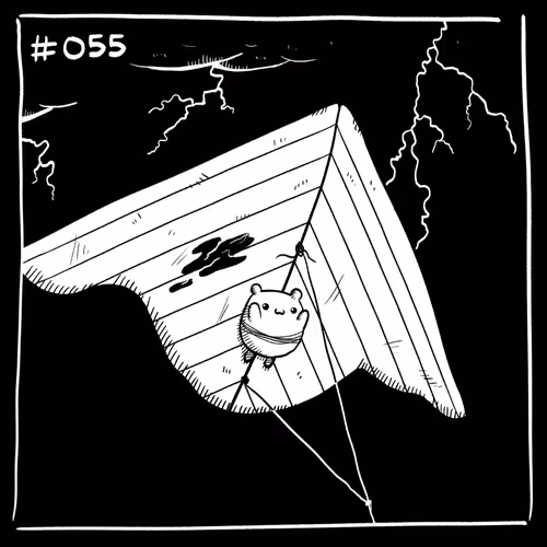 Suicidal Hamster - OLD COLLECTION (MOVED TO A NEW SMART CONTRACT) - old: Suicidal Hamster #055 - Kite