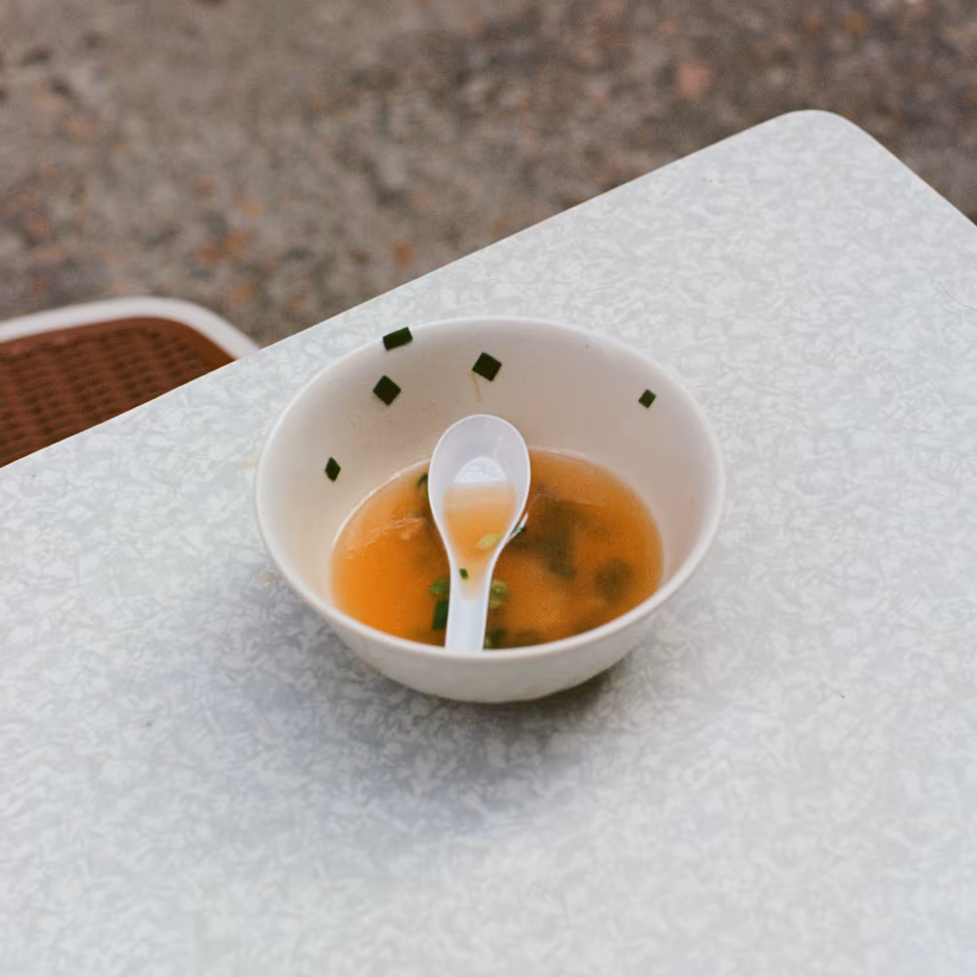 Plastic spoonful