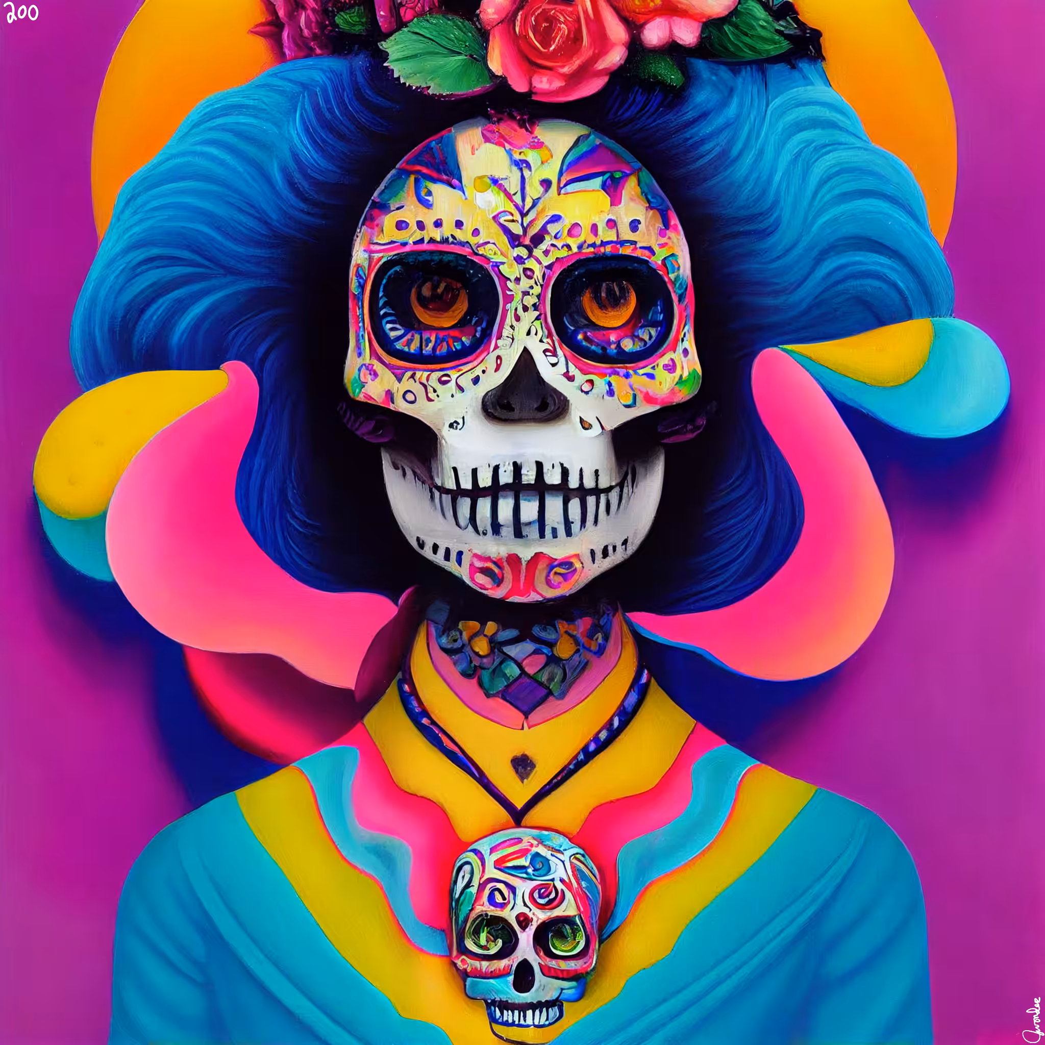 sugar skull #200