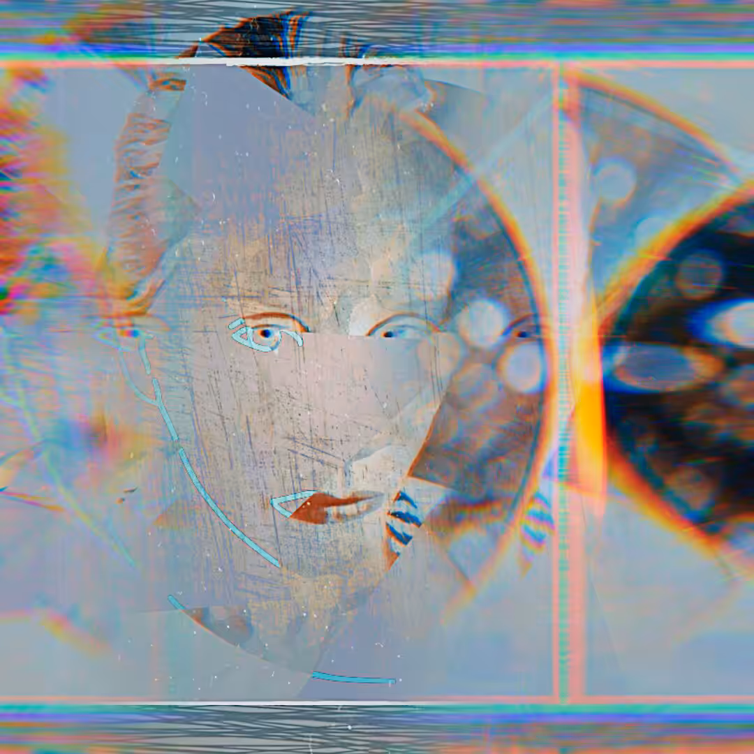 REFRACTED a Self Portrait ~Art by genya